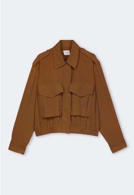 Regular Fit Bomber Jacket 