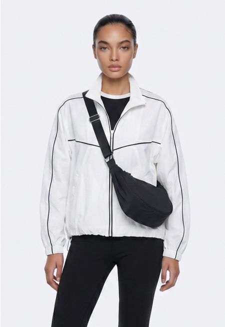 Piped Trim Track Jacket
