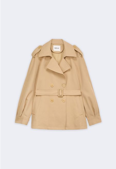Double Breasted Trench Coat