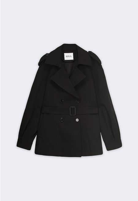 Double Breasted Trench Coat