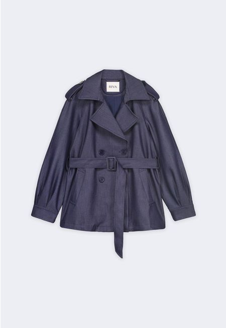 Double Breasted Trench Coat