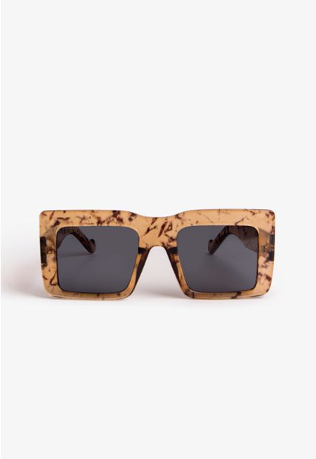 Modern Oversized Square Sunglasses