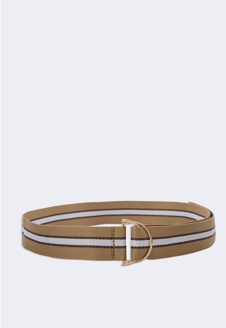 Double D-Ring Canvas Belt