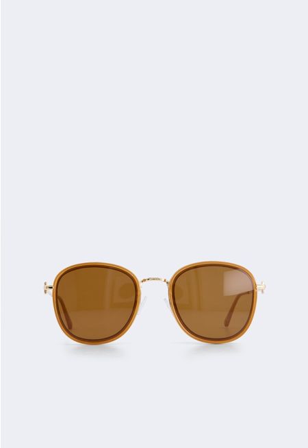 Oversize Solid Sunglasses