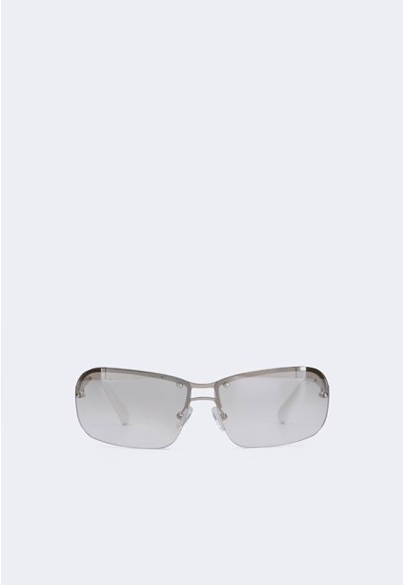Iconic Rectangular Frame Sunglasses