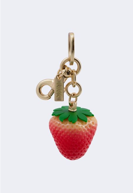 Strawberry Bag Charm