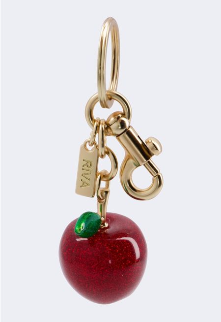 Apple Bag Charm