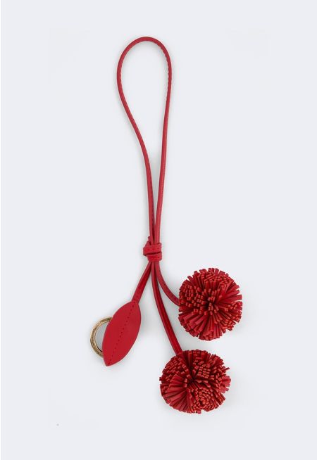 Pom Pom Bag Charm