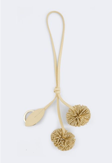 Pom Pom Bag Charm