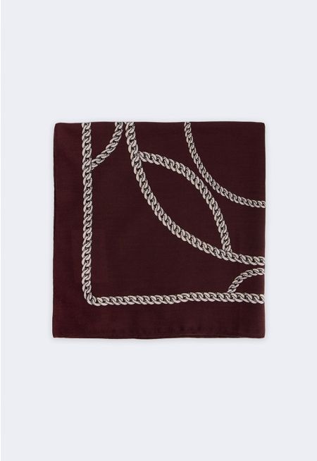 Chain Print Scarf