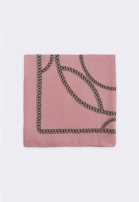 Chain Print Scarf