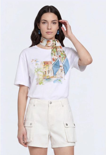 Watercolor Graphic T-Shirt