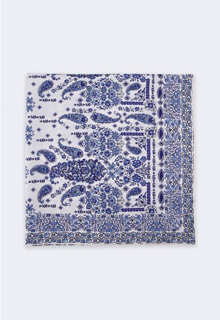 Paisley Print Scarf