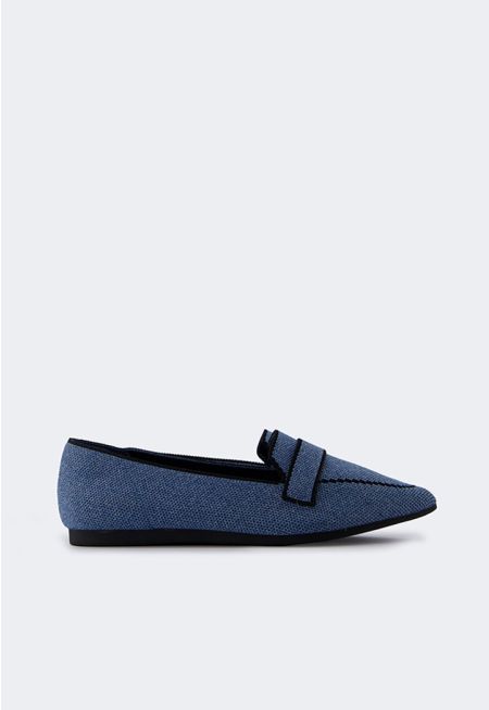 Contrast Flyknit Ballerina Flats
