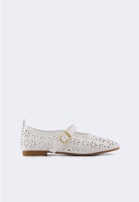 Schiffli Flat Ballerina