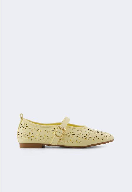 Schiffli Flat Ballerina
