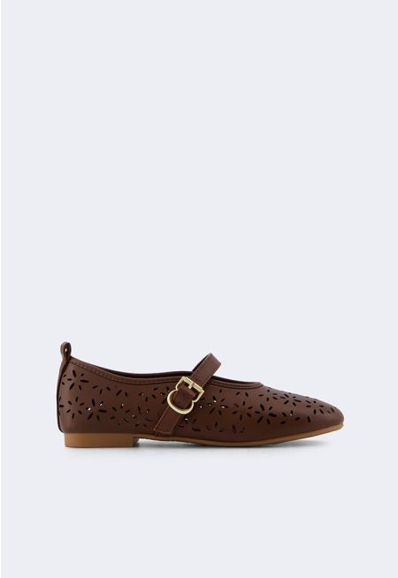 Schiffli Flat Ballerina