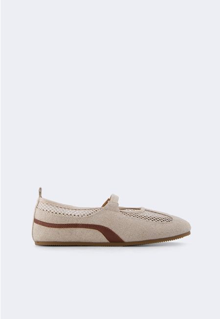 Mesh Moven Ballerina Flats