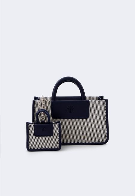 Mini Canvas Crossbody Bag