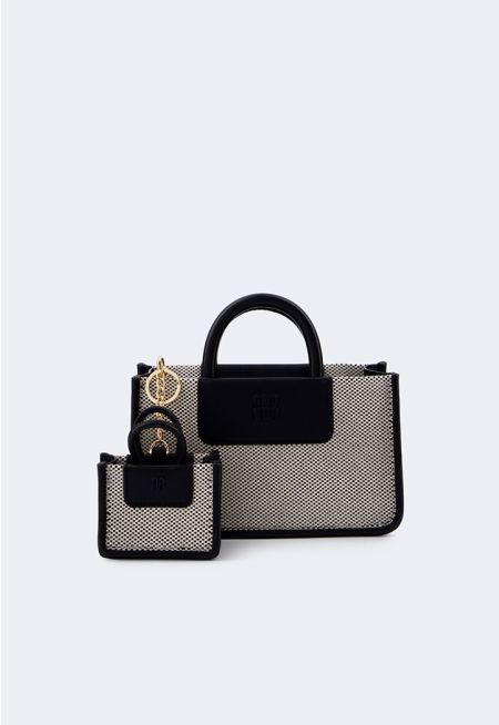 Mini Canvas Crossbody Bag