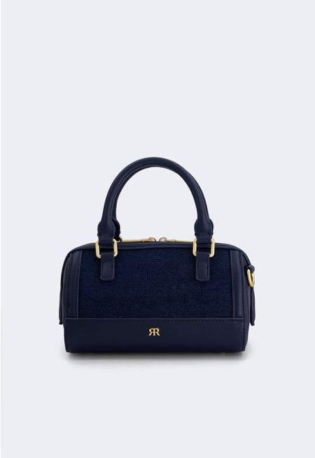 Mini Denim Crossbody Bag