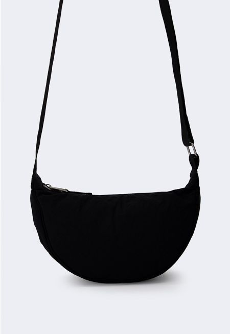 Solid Durable Crossbody Bag