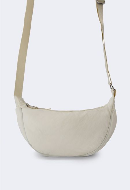 Solid Durable Crossbody Bag