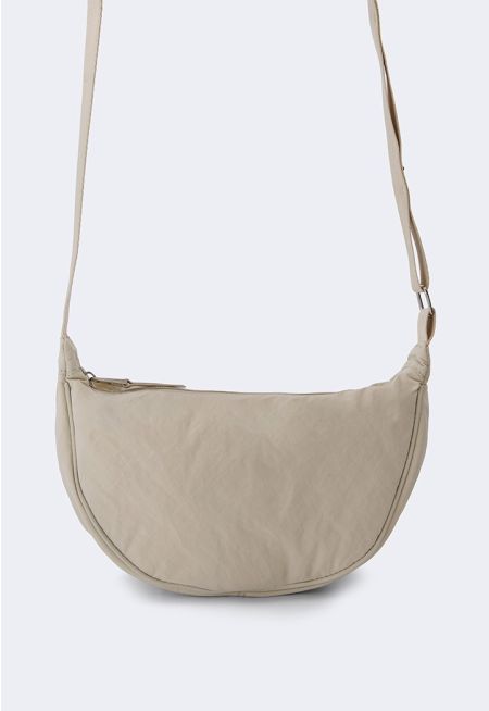 Solid Durable Crossbody Bag