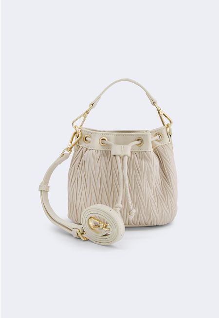 PU Leather Top Handle Bag