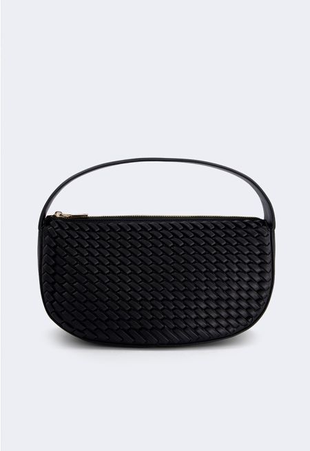 Solid Intricate Handbag