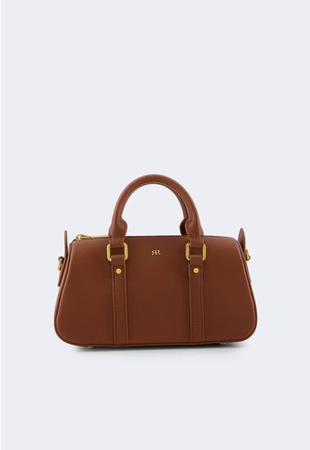 Handbag with Gold Details