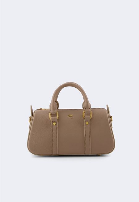 Handbag with Gold Details