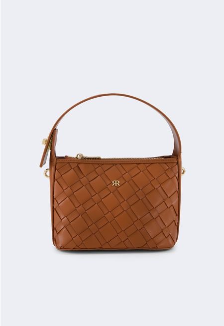 Classic Solid Intricate Handbag