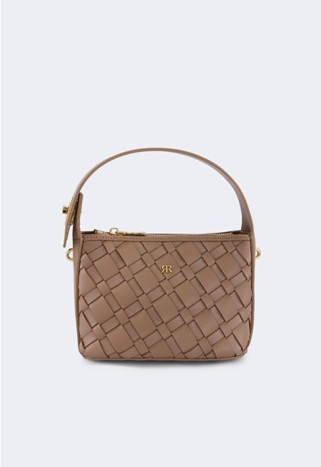 Classic Solid Intricate Handbag