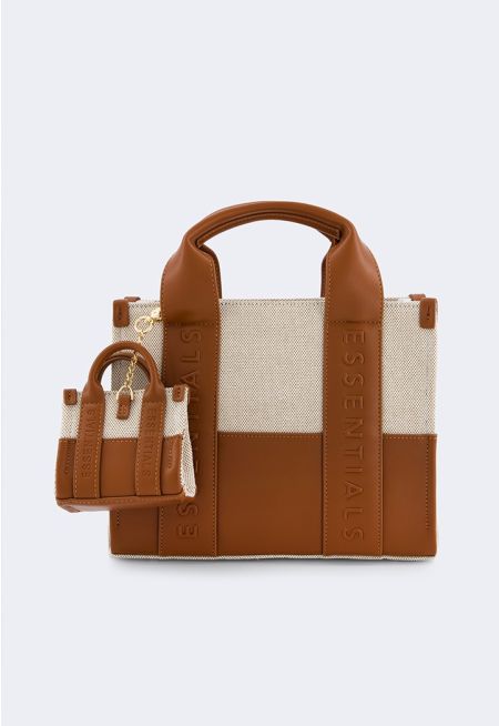 Essential Denim Handbag