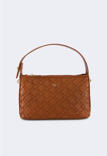 Classic Solid Intricate Handbag
