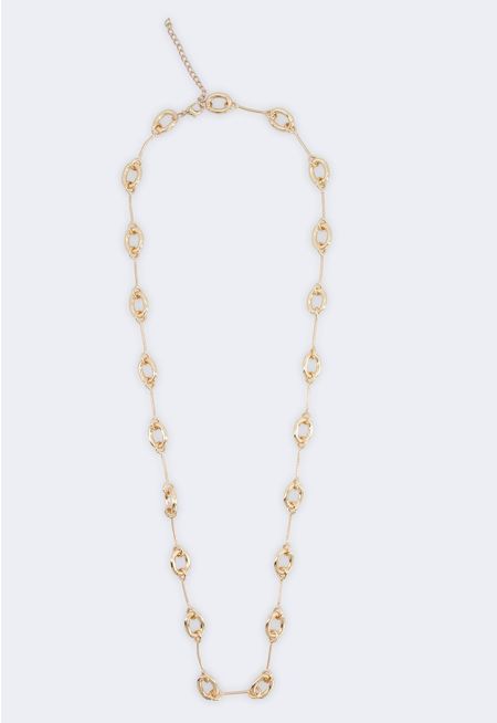 Golden Metallic Necklace