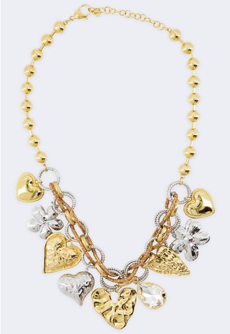 Chunky Two-Tone Necklace