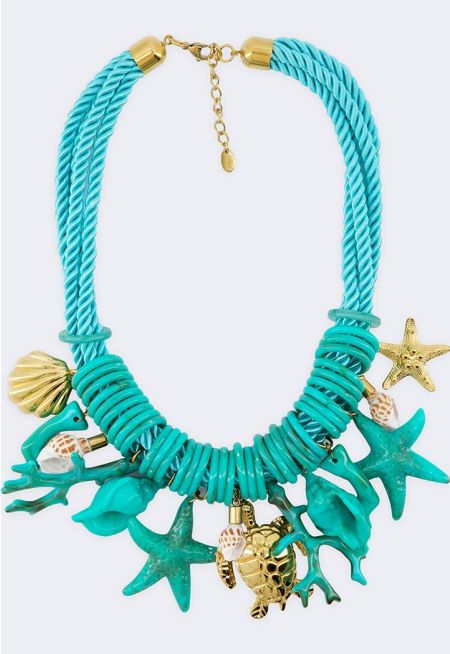 Turtle Bay Rope Necklace