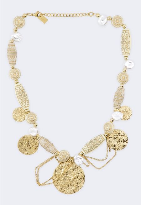 Bohemian Coin Necklace