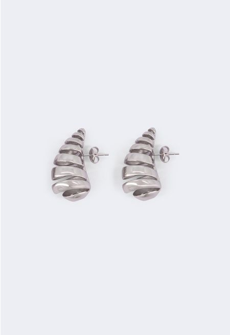 Twist Teardrop Earrings