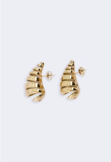 Twist Teardrop Earrings
