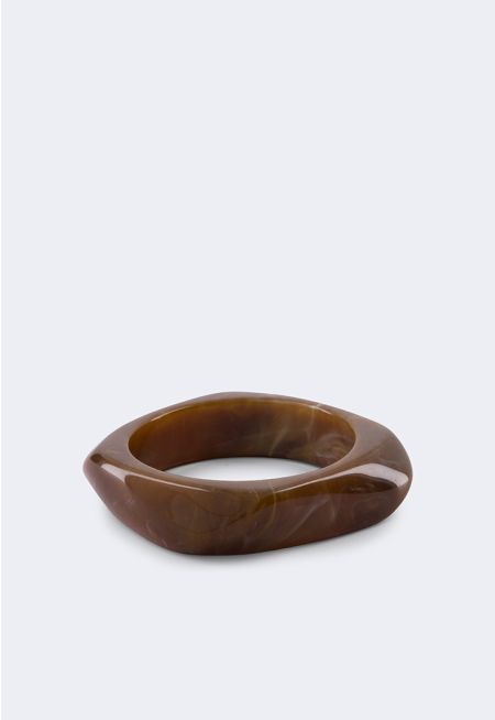 Rigid Marble Effect Bangle