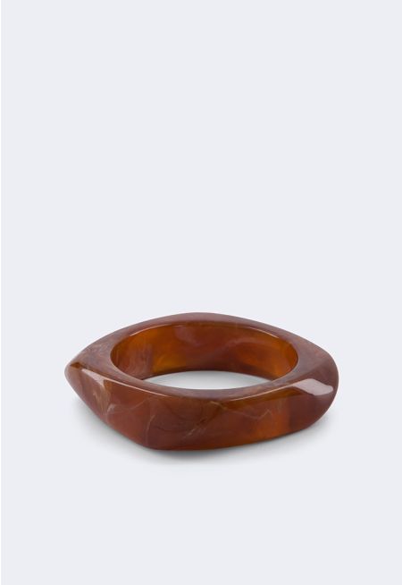 Rigid Marble Effect Bangle