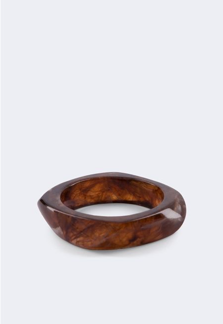 Rigid Marble Effect Bangle
