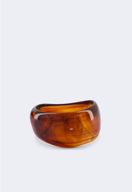 Wide Tortoise Bangle