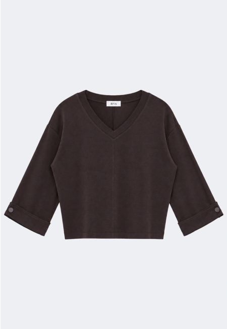 Jersey-Knit Top