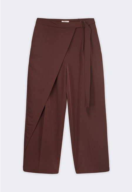 Wrap Effect Trousers