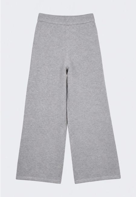 High Waist Knitted Trousers