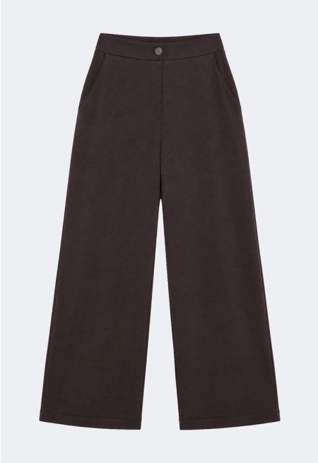 Jersey-Knit Trousers